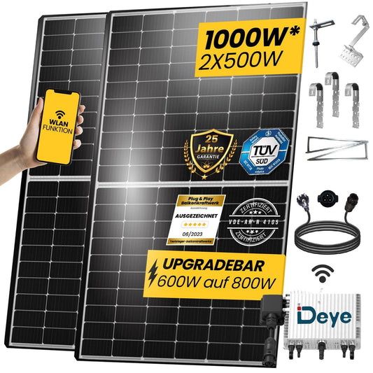 Solar Komplettset Garten-  Duo1000