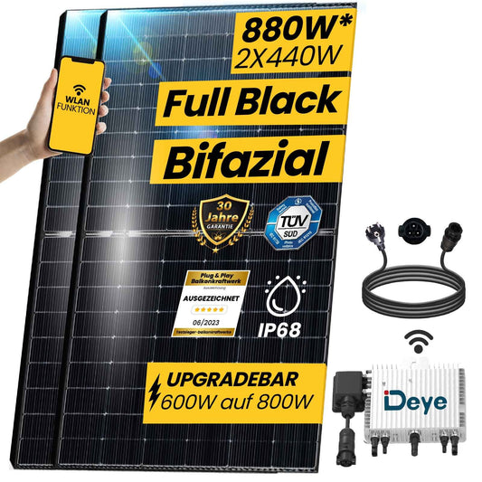 Solar Komplettset Dach – Duo880 bifazial
