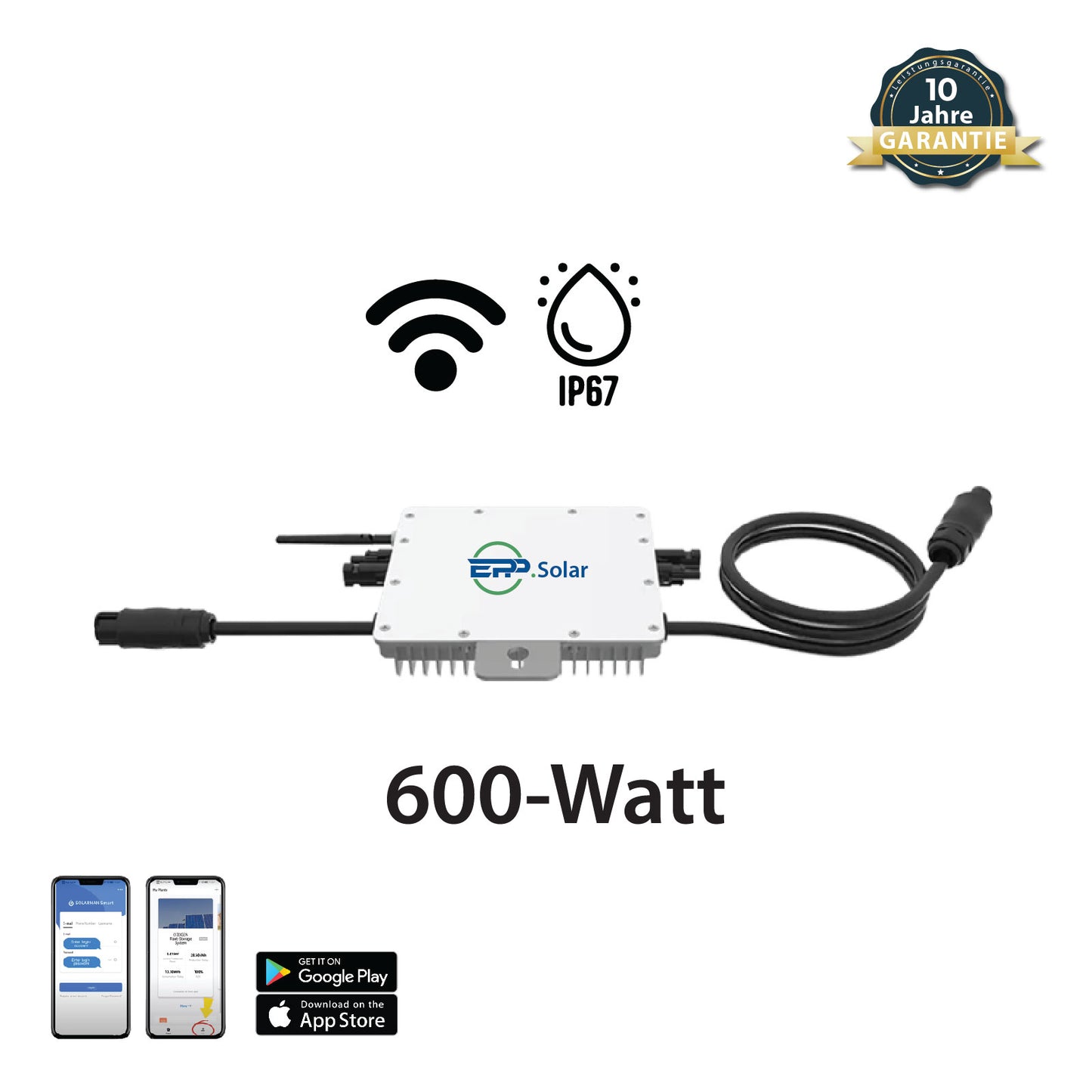 Solar Komplettset Flachdach – Duo800 full black