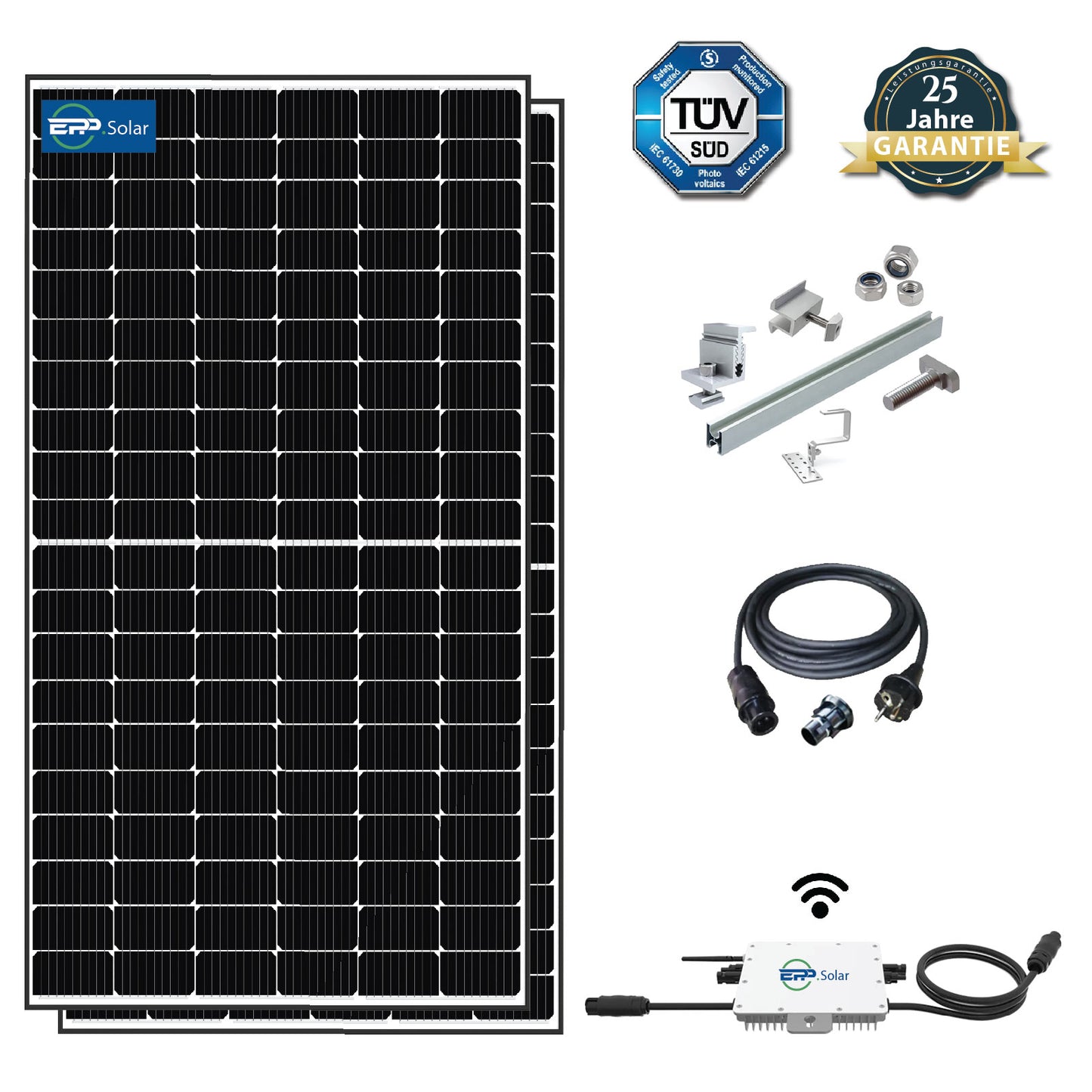Solar Komplettset Dach – Duo820