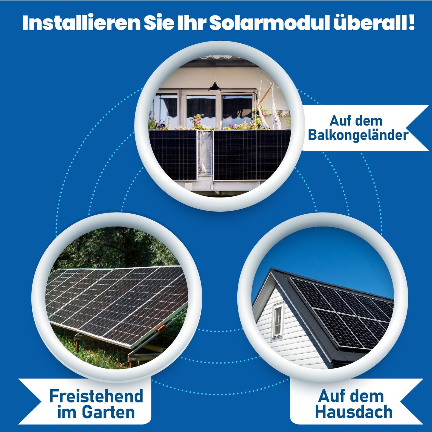 Solar Komplettset Balkon – Duo1000